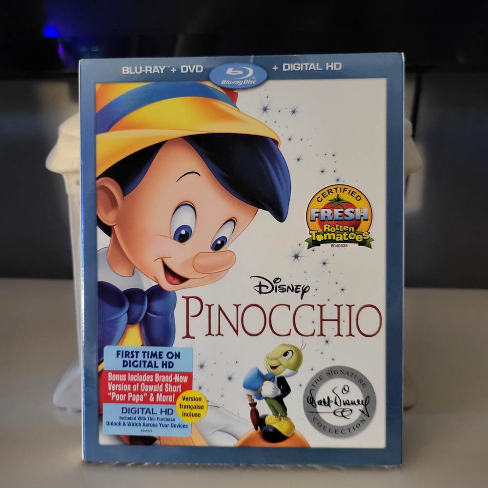 Disney Pinocchio Blu-ray + DVD -